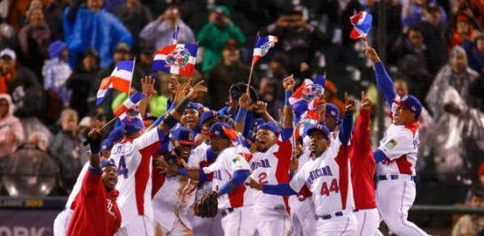 Equipo dominicano en el Clásico Mundial de Béisbol.