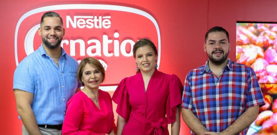 Michel Hernández, Jacqueline Henríquez, Gloritzell Contreras y Francisco Gómez