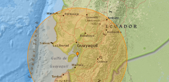 Ecuador mapa.