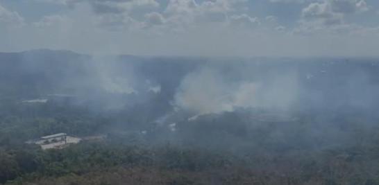 incendios forestales en Villa Altagracia