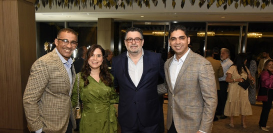 José Martínez, Natalia Castro, Xabier Pacios y Freddy Loinaz.