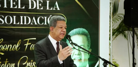 El expresidente de la República, Leonel Fernández. Fuente externa