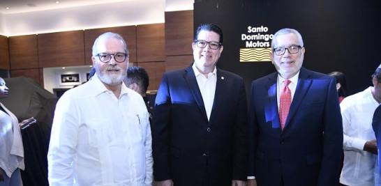 Luis Victoria, Miguel Dargam y Enrique Valdez.