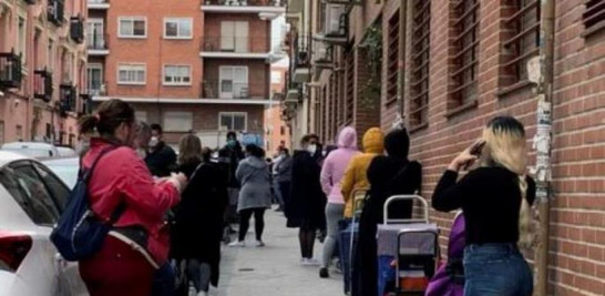 Migrantes latinos en España