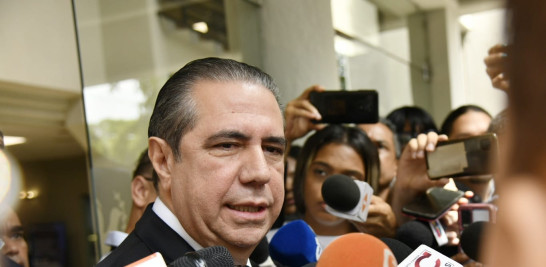 Francisco Javier Garcia, renunciante jefe de campaña del PLD y la campaña presidencial de Abel Martínez.