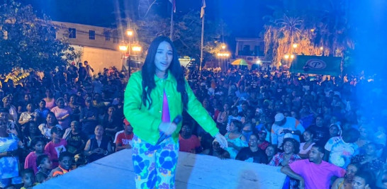 Steffany Constanza fue una de las estrellas participantes en la plataforma "Te Quiero Madre".