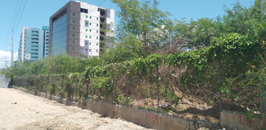 Parte de los terrenos donde del Parque Ecológico