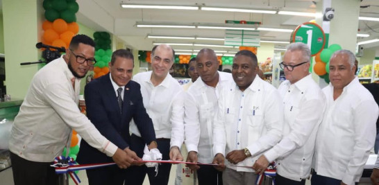El dirigente de los comerciantes habló en la inauguración del supermercado Dunia