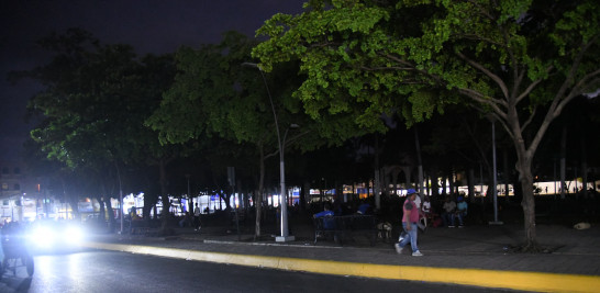 Avenida José Martí en el Parque Enriquillo