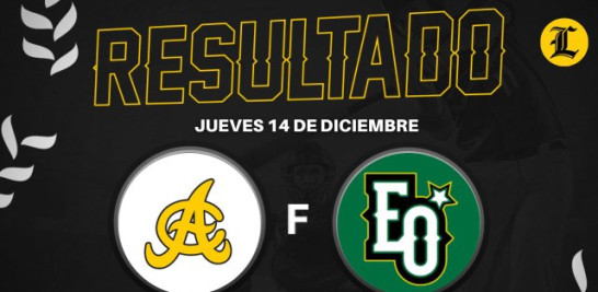 Resumen Águilas Cibaeñas  vs Estrellas Orientales | 14 dic  2023 | Serie regular Lidom