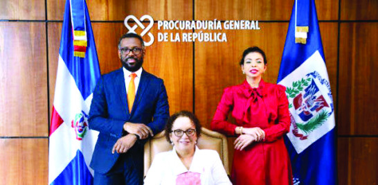 Miriam Germán, Wilson Camacho y Yeni Berenice Reinoso, líderes del ministerio público "independiente".