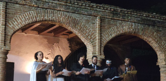 El coro a piano que presentó la melodía del maestro Alfredo Máximo Soler.