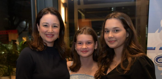 Carla Alsina, Isabella Armenteros y María José Armenteros.