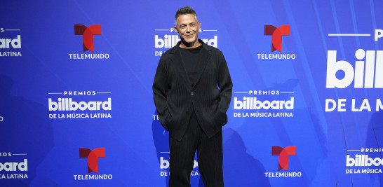 El cantante Alejandro Sanz llega a los Premios Billboard Latinos