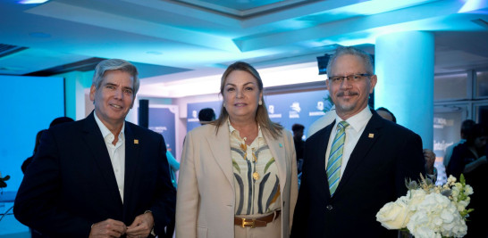 Pedro Pérez, Patricia Bisonó y Rafael Madera