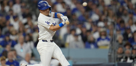 Tommy Edman tuvo un desempeño ofensivo tan resaltante con los Dodgers que fue seleccionado como el Mas Valioso de la Serie de Campeonato.