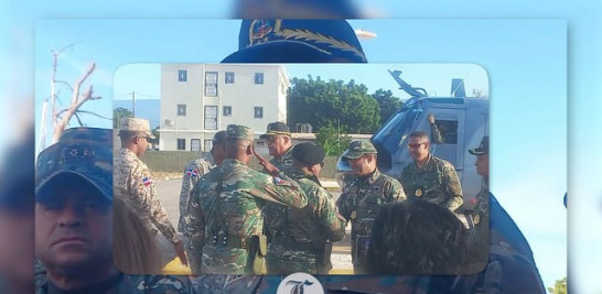 El director General de Migración, vicealmirante Luis Rafael Lee Ballester, supervisó esta zona fronteriza en los lugares donde frecuentan haitianos, y estrechó su contacto con las autoridades en busca de regularizar el estado migratorio que se da por esta zona con Haití.