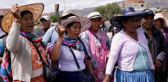 Partidarios del expresidente boliviano Evo Morales