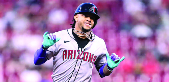 Ketel Marte tuvo una completa jornada ofensiva para los D- Backs. Fue el mejor entre los intermedistas.