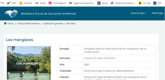 La plataforma virtual ofrece acceso a fuentes de información de calidad sobre temas ambientales de relevancia y actualidad.