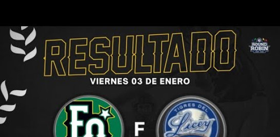 Tigres del Licey vs Estrellas Orientales, Round Robin

También le pude interesar estos videos:

Ozzie Guillén, manager de Venezuela, habla del choque con seguridad en estadio en Serie del Caribe https://youtu.be/JeAVrIXlctU

Resumen Licey de RD vs Panamá | 06 de Febrero 2024 | SERIE DEL CARIBE | JUEGO 4 https://youtu.be/tmWFBEK7_5o

Roberto Alomar y Yadier Molina hablan sobre rivalidad entre PR y RD https://youtu.be/ymPnqUitvHU

Gilbert Gómez: “El nombre de Licey pesa, pero Dominicana pesa más” https://youtu.be/oJ914vnLJ5c

El dominicano Ricardo Céspedes, jugador estelar de Panamá, habla sobre cómo es jugar contra su país https://youtu.be/Zw-gX-Jbgf0

Más noticias en https://www.listindiario.com/el-deporte

Suscríbete al canal  https://bit.ly/335qMys

Síguenos
Twitter  https://twitter.com/ElDeporteListin

Facebook  https://www.facebook.com/listindiario 

Instagram https://www.instagram.com/listindiario/