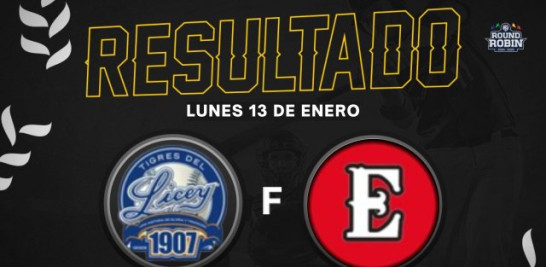 Tigres del Licey vs Leones del Escogido, Round Robin