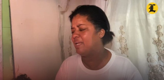 Madre del menor de 6 años fallecido la noche de este sábado en el sector 27 de Febrero luego que Miguel Ulises alias “Mello” lo atropellara supuestamente bajo los efecto del alcohol.