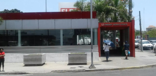 Estación del metro que lleva el nombre de Freddy Beras Goico.