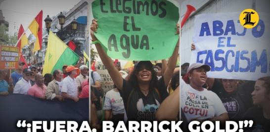 Esta convocatoria estuvo marcada por una marcha paralela de nacionalistas, quienes les tildaron de "prohaitianos". Sin embargo, los organizadores desmintieron que este sea su propósito.<br /><br />https://listindiario.com/la-republica/20250427/sectores-izquierda-protestan-rechazo-concesiones-mineras_855359.html
