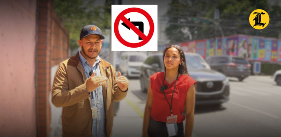 Las restricciones de giro a la izquierda en la Av. Lope de Vega