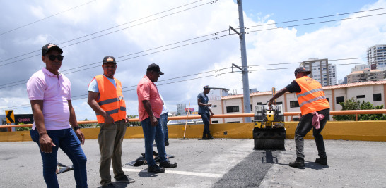 Trabajos en elevado de la Churchill