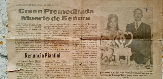 La reincidencia de un feminicida