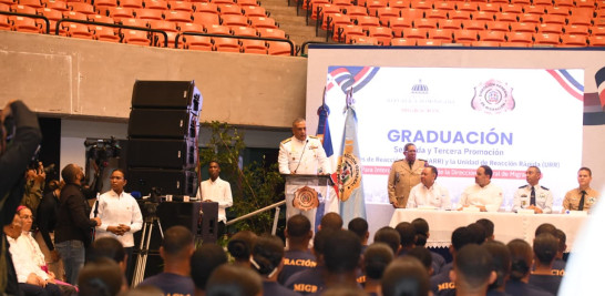 Momento de la graduación de la DGM