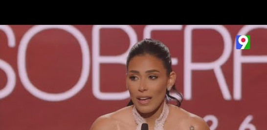 Nelfa Núñez Gana como Animadora del Año en Premios Soberano 2026
Los Premios Soberano 2026 celebran lo mejor del talento dominicano en la música, el cine, la televisión y el teatro, reconociendo a los artistas y producciones que han marcado el año con su impacto y calidad.