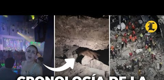 Cronología de la tragedia en Jet Set

También le pude interesar estos videos:

Así fue el encontronazo entre el Procurador General de la República, Jean Alain Rodríguez, y la magistrada Miriam Germán Brito https://youtu.be/Mq5LBKJfp5w

El horror de las víctimas de Nazario Mercedes https://www.youtube.com/watch?v=NXF8trr0e84

Las casas de Trujillo: Del lujo a la ruina total https://www.youtube.com/watch?v=gyBv-tKfuR4

Balaguer lo mandó a fotografiar el cadáver de Francisco Alberto Caamaño: La historia de cómo lo hizo https://www.youtube.com/watch?v=uh7CnqH3de0

Héctor Méndez, la historia de un cruel asesinato que no ha sido resuelto 40 años después https://www.youtube.com/watch?v=6PyP6g1kMDo

Más noticias en https://listindiario.com/

Suscríbete al canal  https://bit.ly/335qMys

Síguenos
Twitter  https://twitter.com/ListinDiario 

Facebook  https://www.facebook.com/listindiario 

Instagram https://www.instagram.com/listindiario/