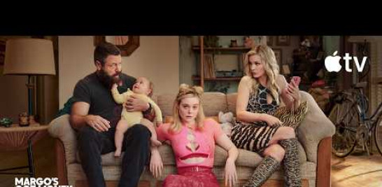 Everybody's got a side hustle. Margo's Got Money Troubles is now streaming on Apple TV https://apple.co/_MargosGotMoneyTroubles

A new series from multi-Emmy Award winner David E. Kelley starring Oscar, Emmy and Golden Globe Award nominee Elle Fanning, Golden Globe winner and Oscar and Emmy Award nominee Michelle Pfeiffer, Oscar and Emmy winner Nicole Kidman, and Emmy Award winner Nick Offerman, based on the bestselling novel by Rufi Thorpe.

“Margo’s Got Money Troubles” is a bold, heartwarming and comedic family drama following recent college dropout and aspiring writer, Margo (Fanning), the daughter of an ex-Hooter’s waitress (Pfeiffer) and ex-pro wrestler (Offerman), as she’s forced to make her way with a new baby, a mounting pile of bills and a dwindling amount of ways to pay them. The series also stars Academy Award winner Marcia Gay Harden, Academy Award nominee and Emmy Award winner Greg Kinnear, Michael Angarano, Rico Nasty and Lindsey Normington.

“Margo’s Got Money Troubles” is produced for Apple TV by A24. Kelley serves as showrunner and writer, and executive produces alongside Elle Fanning, Dakota Fanning and Brittany Kahan Ward for Lewellen Pictures; Kidman and Per Saari of Blossom Films; and Matthew Tinker for David E. Kelley Productions. Pfeiffer, Thorpe, Eva Anderson and Boo Killebrew also executive produce. BAFTA and Emmy Award winner Dearbhla Walsh directs the pilot and serves as an executive producer. Additional directors include Kate Herron and Alice Seabright.

Subscribe to Apple TV’s YouTube channel: https://apple.co/AppleTVYouTube 

Follow Apple TV:
Instagram: https://instagram.com/AppleTV 
https://www.tiktok.com/@appletv
Facebook: https://facebook.com/AppleTV 
X: https://twitter.com/AppleTV 
Giphy: https://giphy.com/AppleTV 

Follow Apple TV:
Instagram: https://instagram.com/AppleTV
X: https://twitter.com/AppleTV

More from Apple TV: https://apple.co/32qgOEJ 

Apple TV is a streaming service with original stories from the most creative minds in TV and film. Watch now on the Apple TV app: https://apple.co/_AppleTVapp 
Subscription required for Apple TV

#MargosGotMoneyTroubles #Trailer #AppleTV