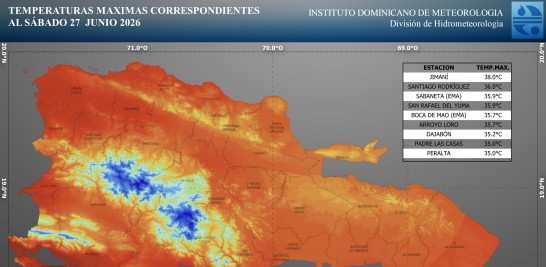 Mapa sábado 27 de junio