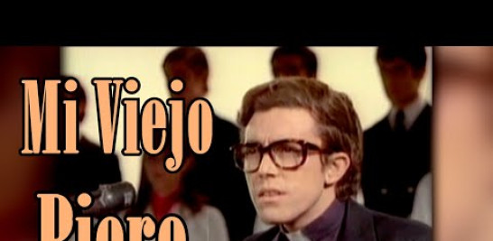 @PieroDeBenedictis @Piero-Videos 
#Piero #PieroDeBenedictis #JoseTcherkaski #MiViejo
Mi Viejo (Piero - José) canción que pertenece al primer LP editado en 1969.
Este fragmento está extraido de ``El Profesor Patagónico´´,  película Argentina dirigida por Fernando Ayala según el guión de Gius que se estrenó el 3 de septiembre de 1970 y que tuvo como protagonistas a Luis Sandrini, Piero (El Padre Raúl), Gabriela Gili y Pedro Quartucci.
Facebook: https://www.facebook.com/pierocantautor
Twitter: https://twitter.com/PieroCantautor
Instagram:https://www.instagram.com/pierocantautor
Contrataciones: informacion@pieroonline.com