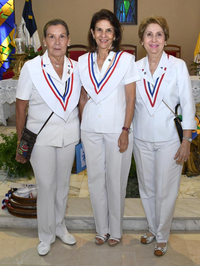 Alejandra Duval, Martha Incháustegui  y Jacqueline Pou
