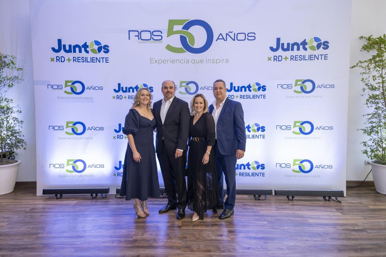 Marcella de Ros, Richard Ros, Patricia Duque Estrada y Max García.