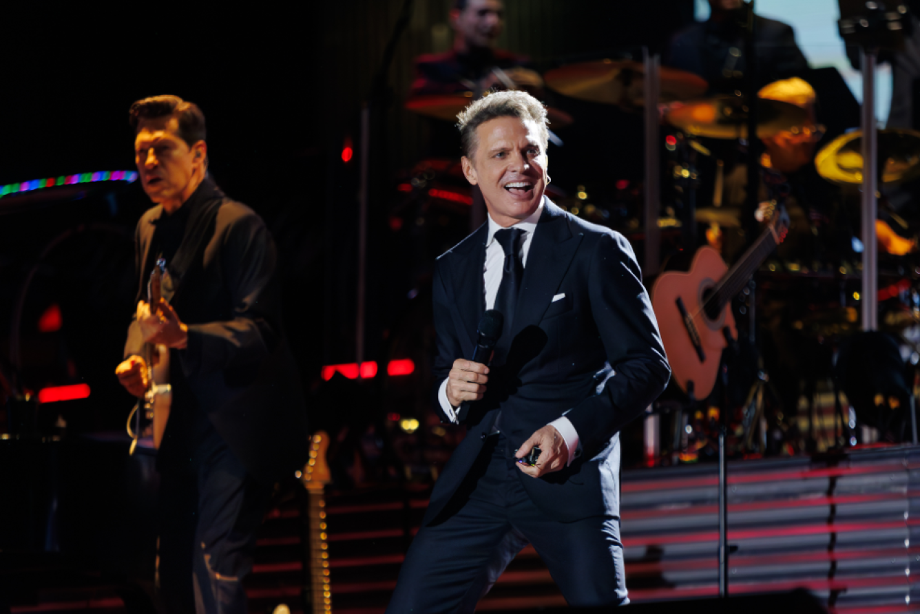 Luis Miguel cantó 32 canciones en su concierto en Santo Domingo la noche del jueves 18 de enero de 2024.