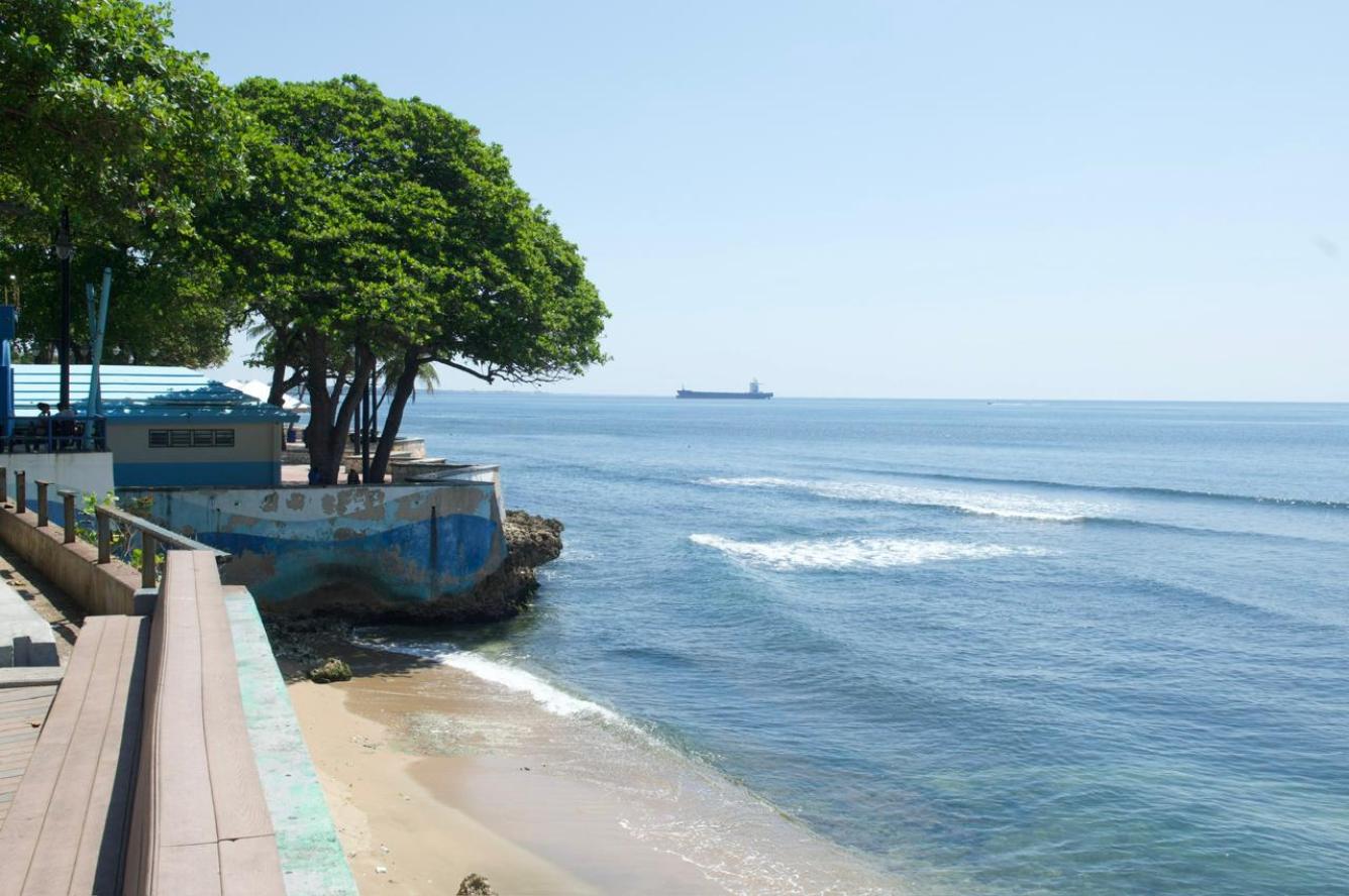 Playa Güibia en Santo Domingo.