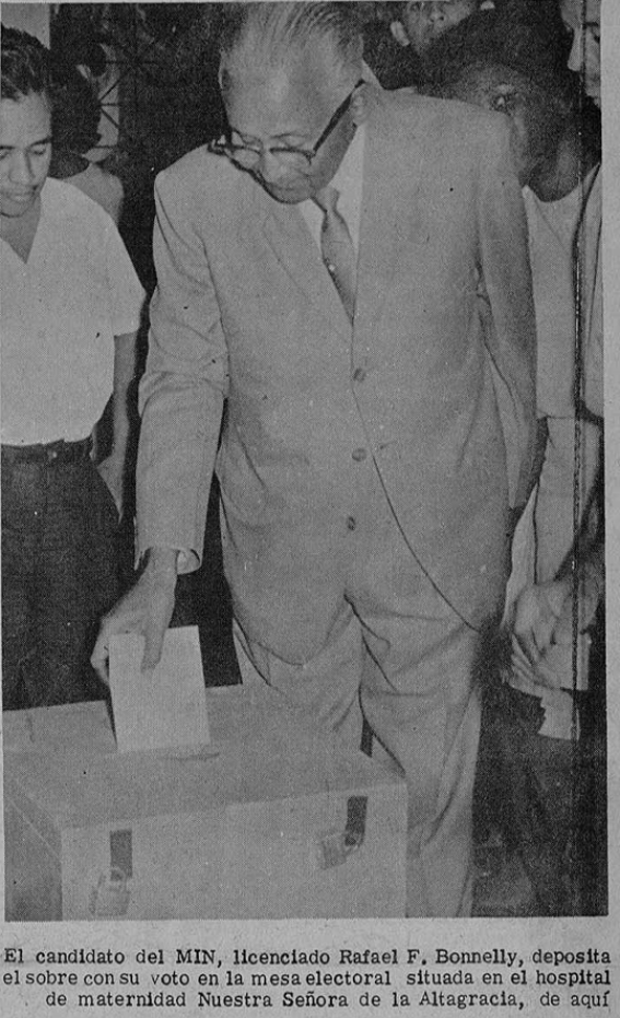 El expresidente Rafael Filiberto Bonnelly Fondeur