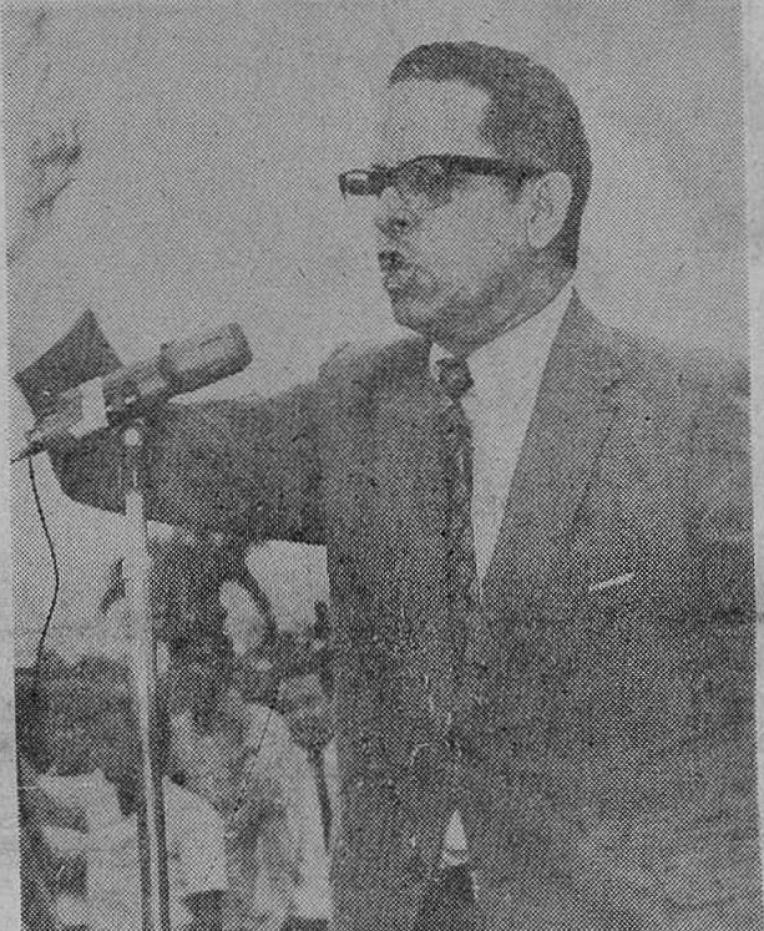 Alfonso Moreno Martinez, uno de los candidatos a presidente en 1970