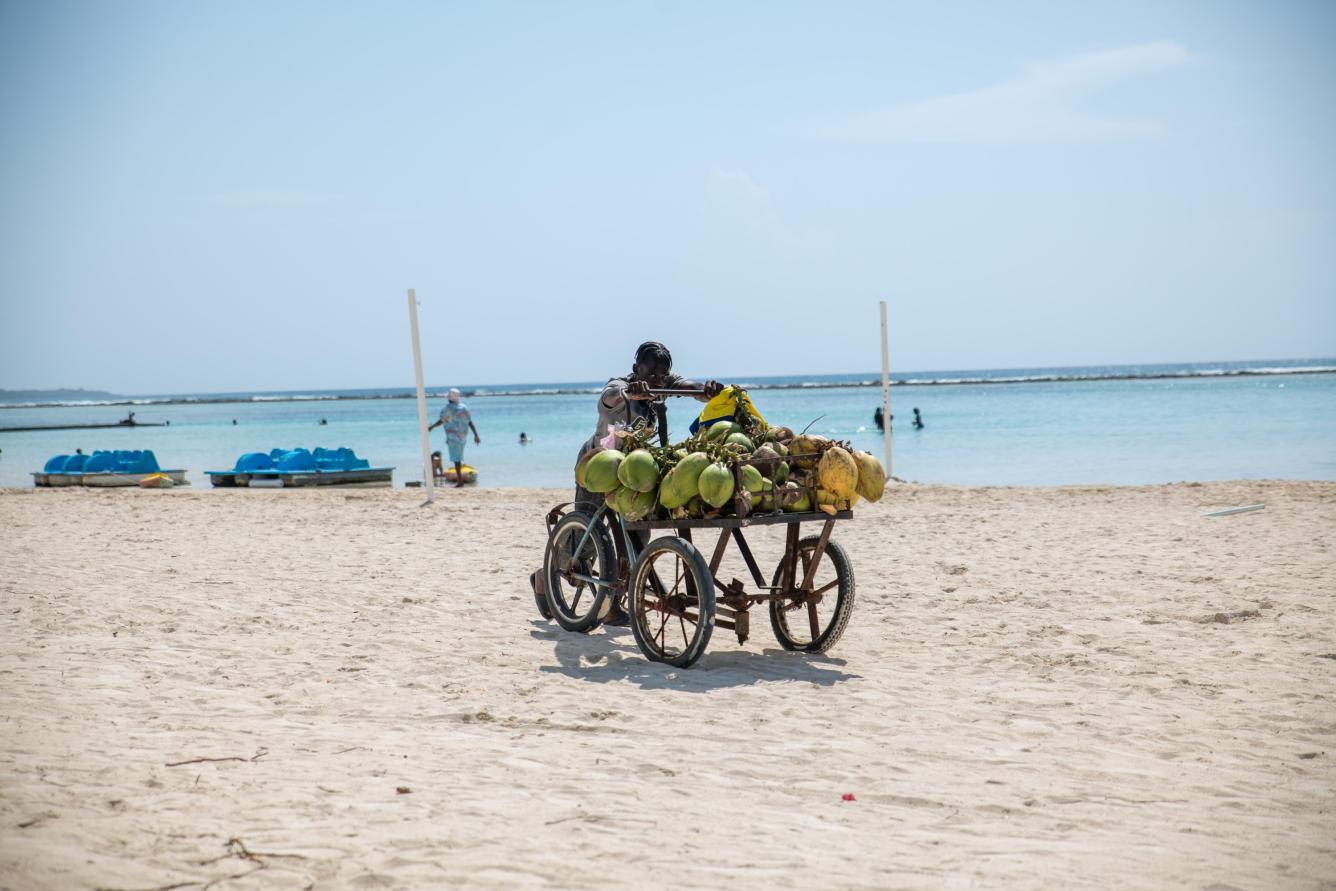 Vendedor de cocos