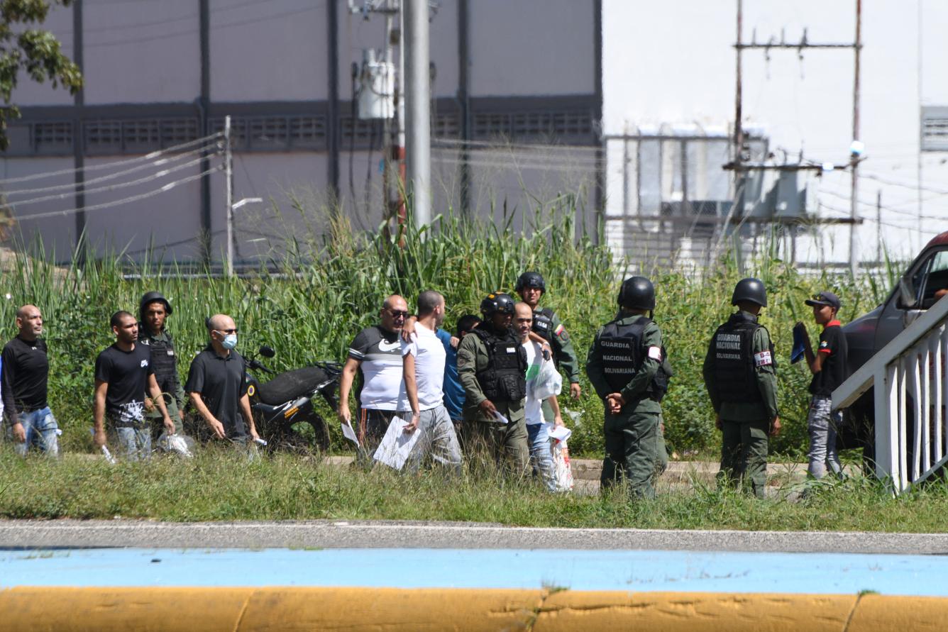 Personas arrestadas durante las protestas