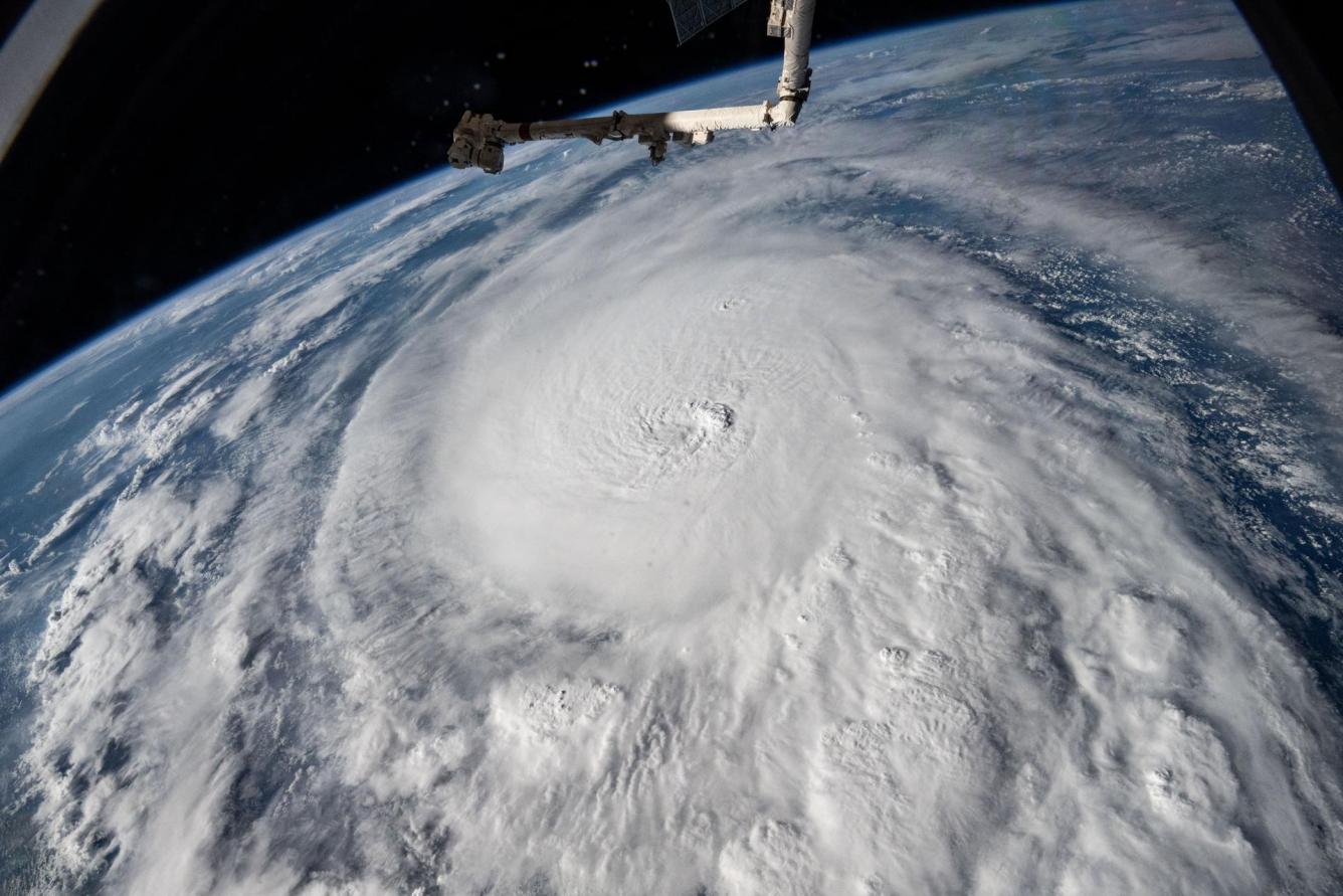 El huracán Milton, una tormenta de categoría 5