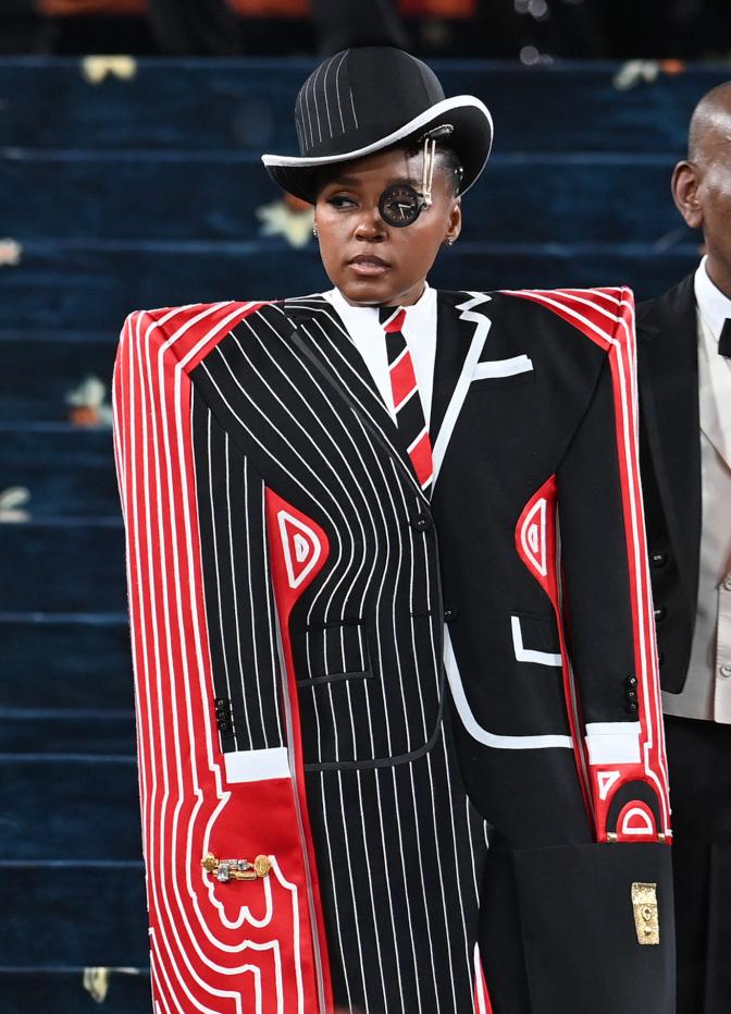 La actriz y cantante estadounidense Janelle Monae