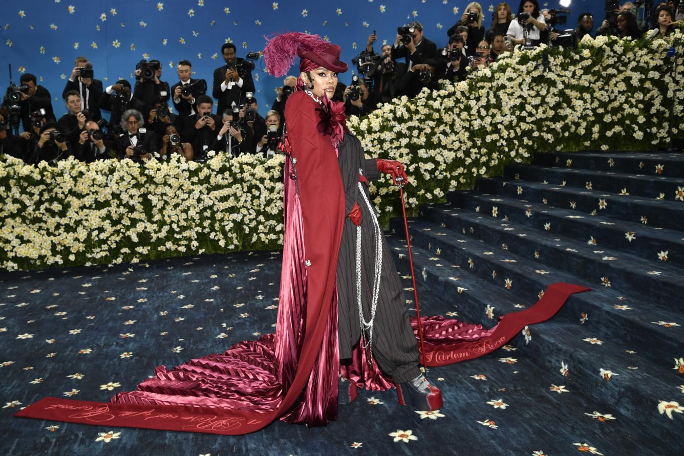 Teyana Taylor asiste a la gala benéfica del Instituto del Traje del Museo Metropolitano de Arte