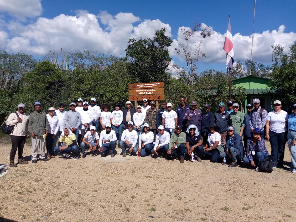 Reintroducción de orquídeas en la reserva científica Villa Elisa.